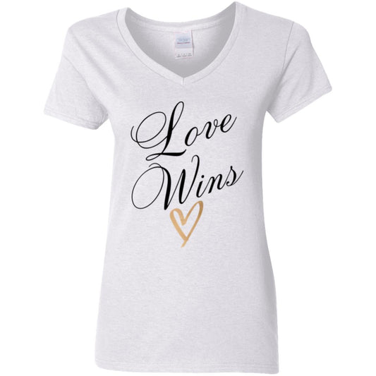 G500VL Ladies' 5.3 oz. V-Neck T-Shirt