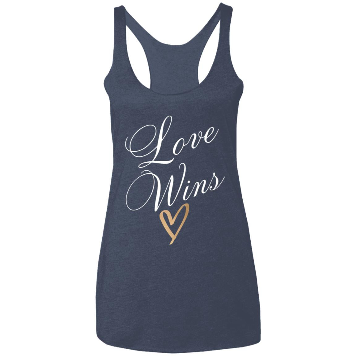 NL6733 Ladies' Triblend Racerback Tank