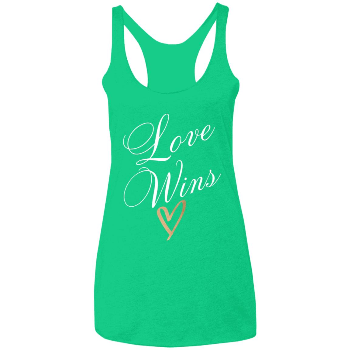 NL6733 Ladies' Triblend Racerback Tank