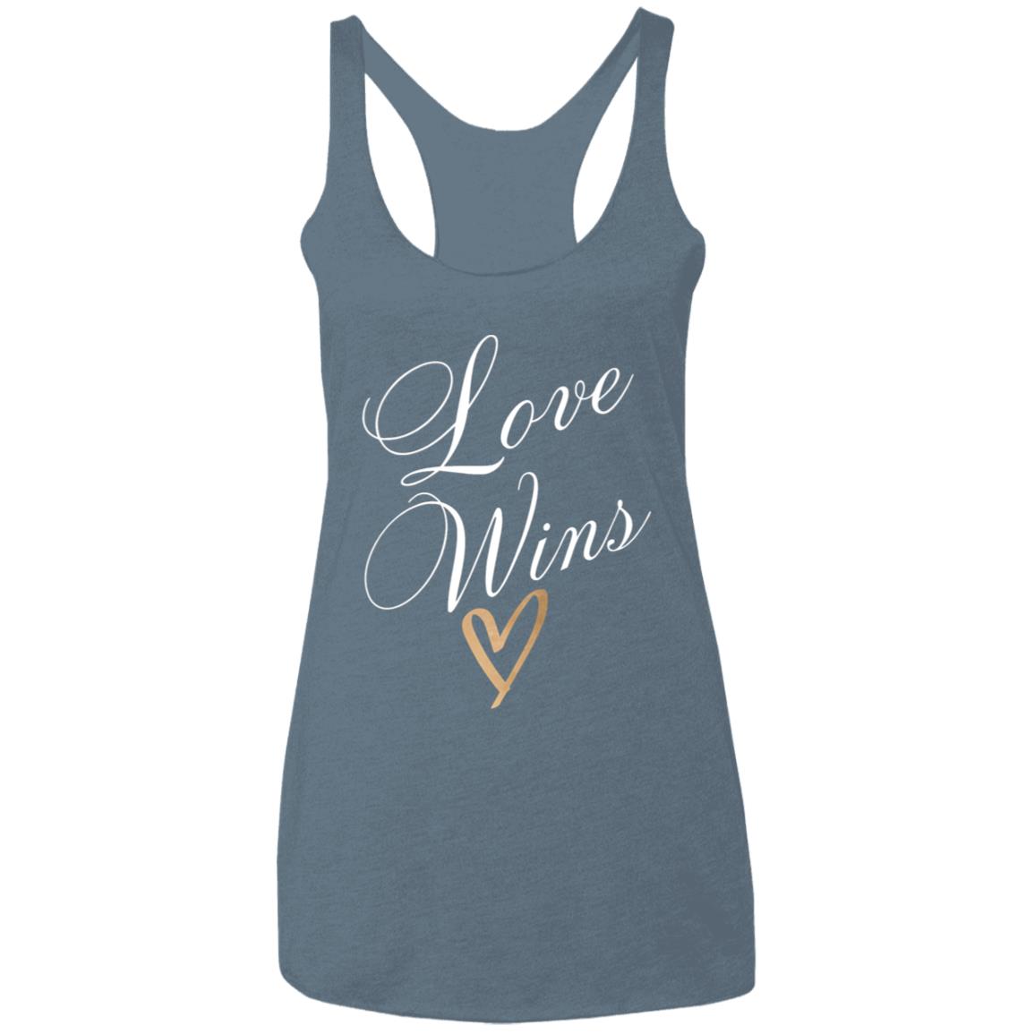 NL6733 Ladies' Triblend Racerback Tank