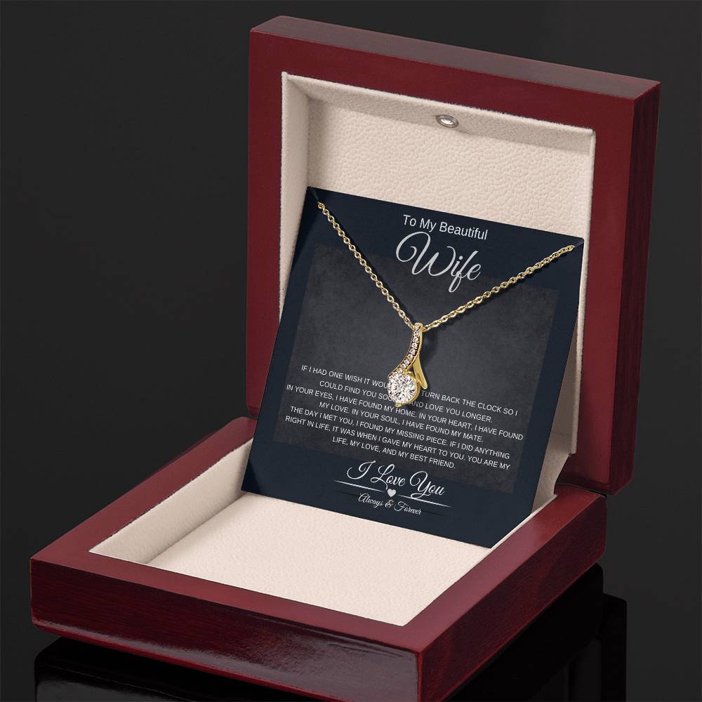 Beautiful Wife Always & Forever Alluring Necklace